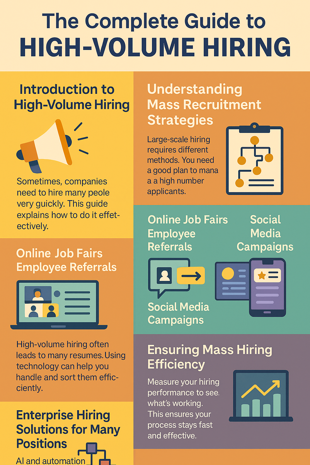The Complete Guide to High-Volume Hiring cvshelf blog