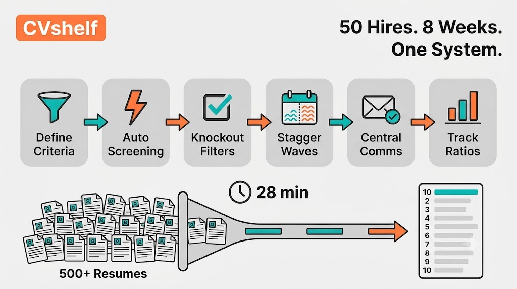 High Volume Recruiting: 6 Strategies That Actually Scale