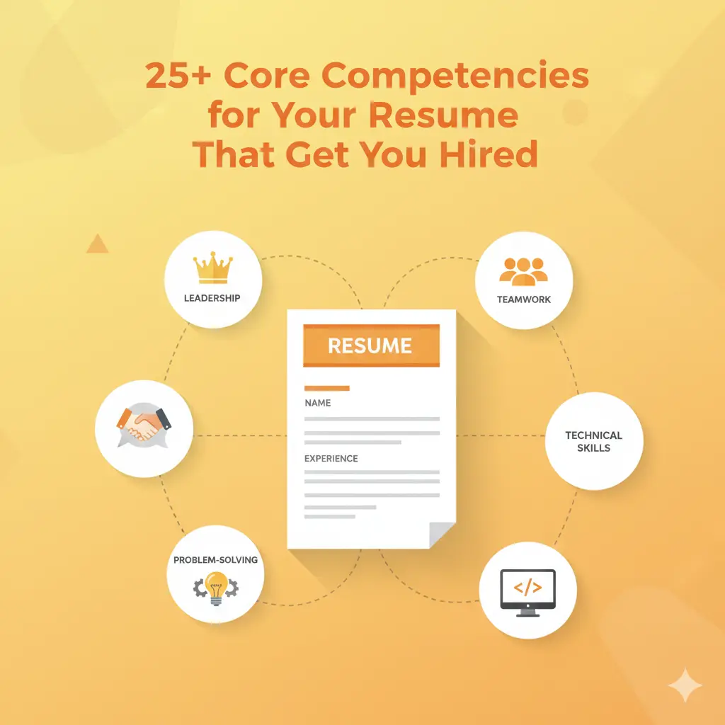 25+ Core Competencies for Your Resume That Get You Hired