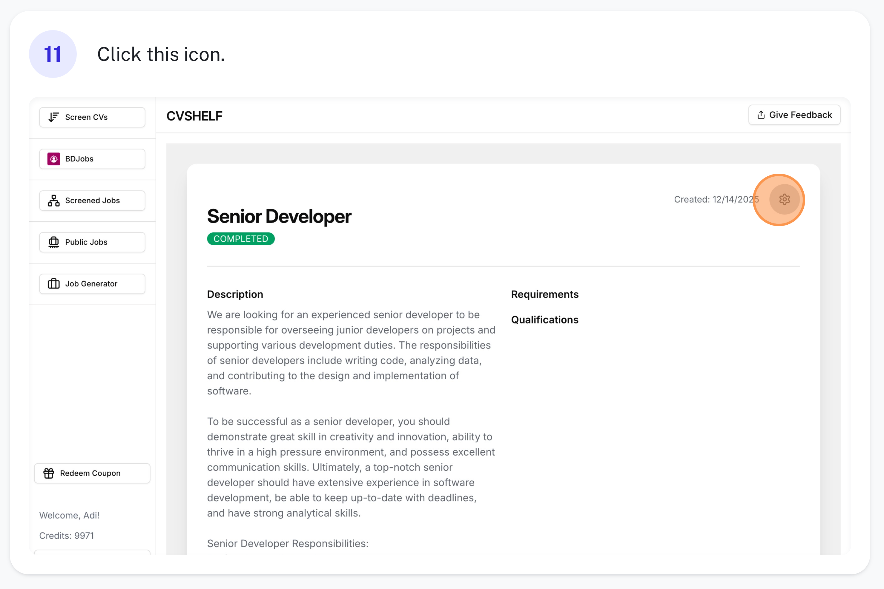 Step 11: Reports and analytics
